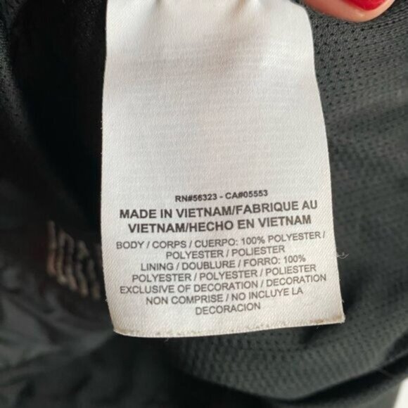 Vtg Nike GX1 Triple Windrunner Jacket Medium Sportswear Black Red Tag Active - Picture 9 of 10